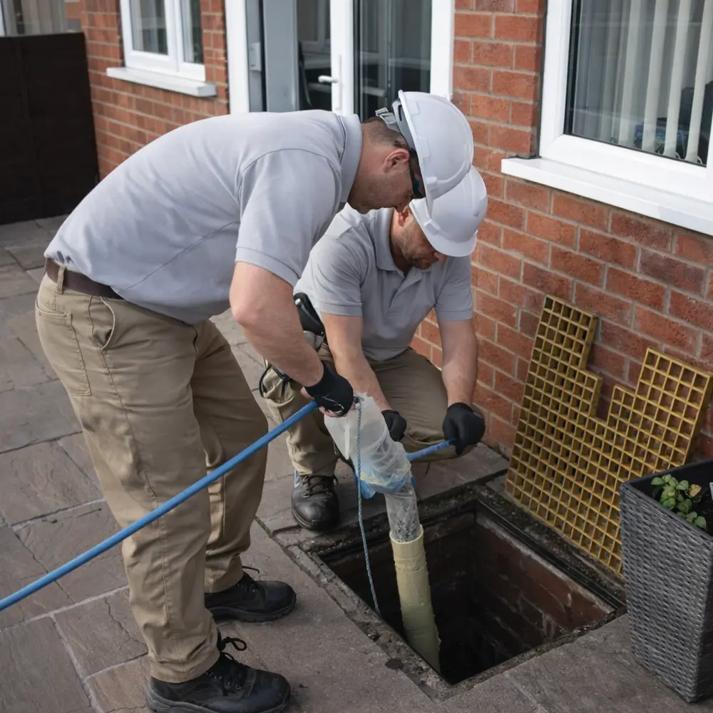 Blocked drain repair service in Erith